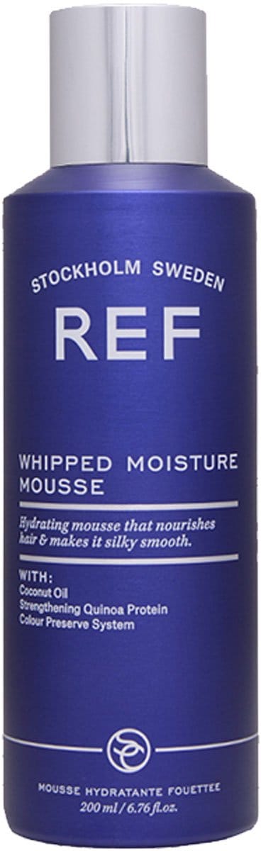 REF Stockholm - Whipped Moisture Mousse 200ml - Hydrate - Mousse - Leave-in - Hittebescherming - 100% vegan