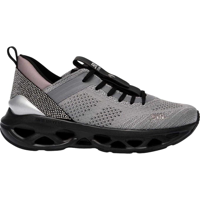 Steve Madden Surge Mesh-sportschoenen voor dames (Donkergrijs)