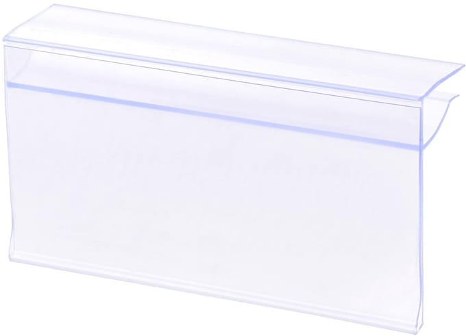 Dailygoods- Labelhouder 80x42mm - Planklabelhouder - Zelfklevend