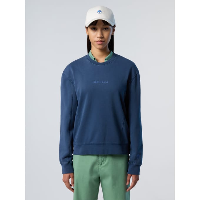 Ronde hals sweatshirt met print voor dames North Sails