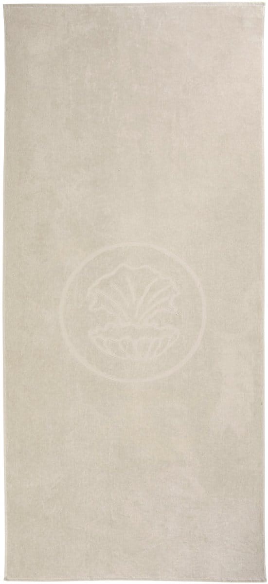 Palma Uni Strandlaken Beige | Beige | Katoen