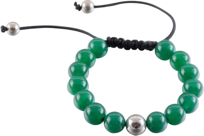 Behave - Armband - Natuursteen - Groen - Verstelbaar