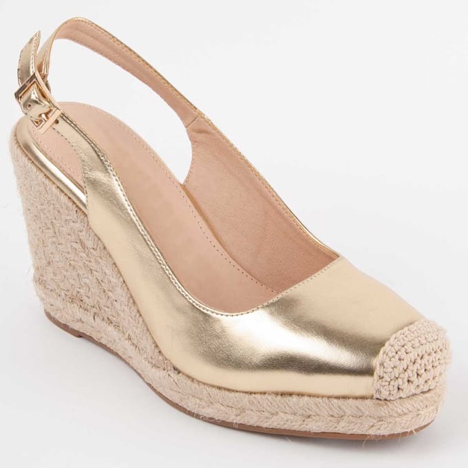 Alpargata De Cuña Para Mujer. Montevita Balenci5 102907 36 beige