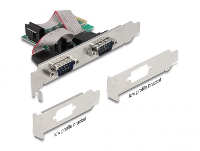 Delock PCI Express Card to 2 x Serial RS-232