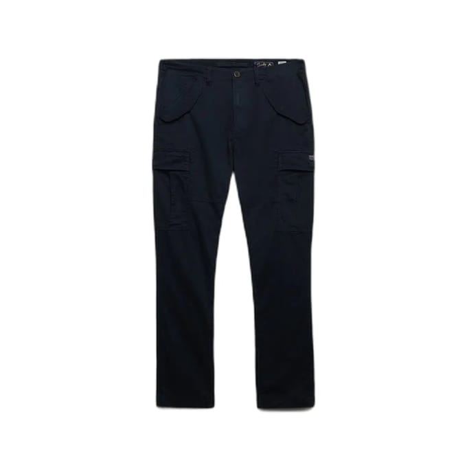 Superdry Slim Taper Cargobroek Blauw 33 / 32 Man