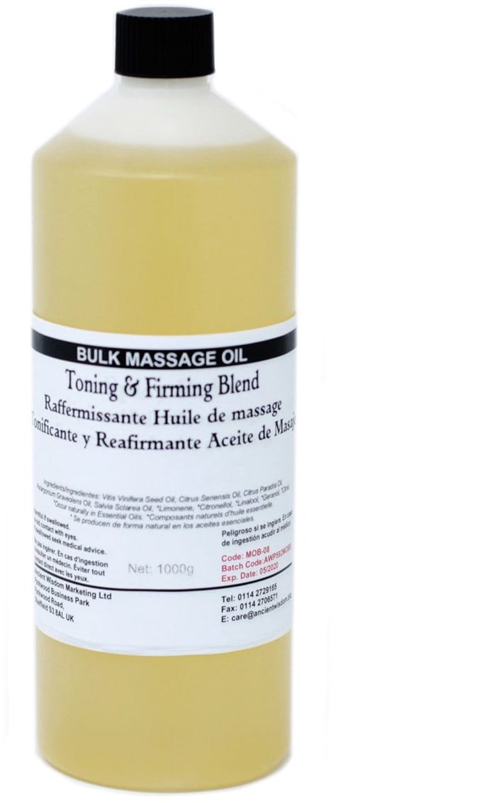 Massage & Bad Olie - 1kg - Verstevigend