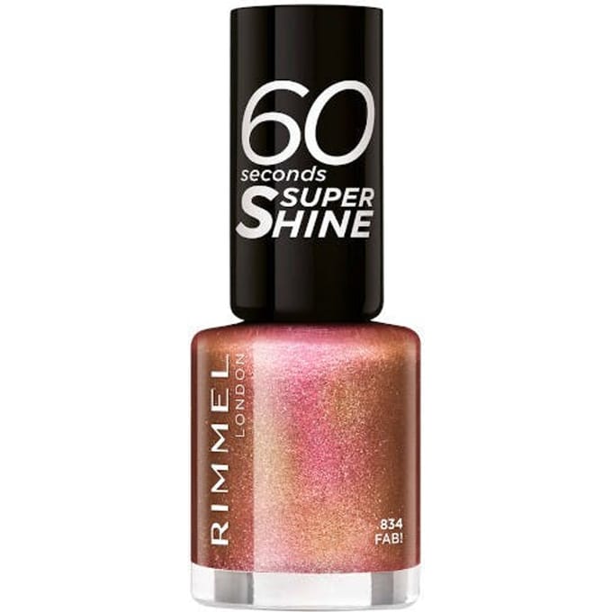 Rimmel London 60 Seconds Super Shine Nagellak - 834 Fab! (L)