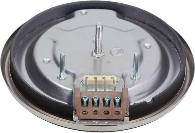Elektrische Kookplaat - Verwarmingselement - Koken Thuis - Snelle Opwarming - 145 mm Diameter - Zwart