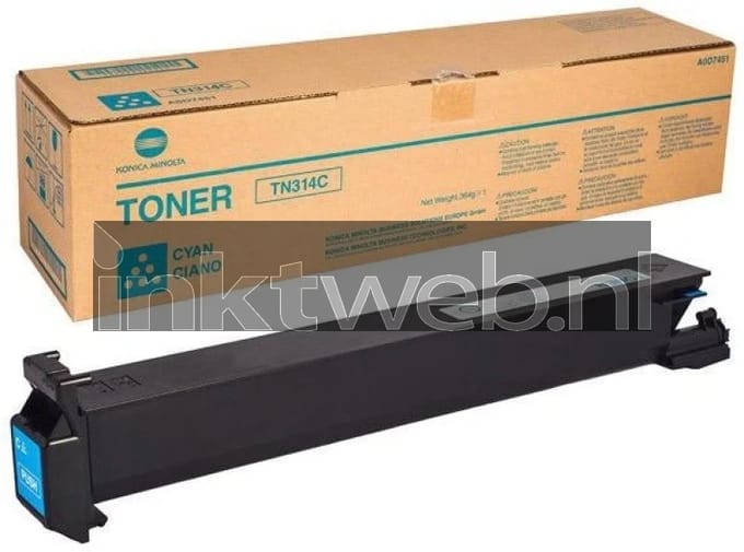 Konica Minolta TN-314 cyaan (Origineel)