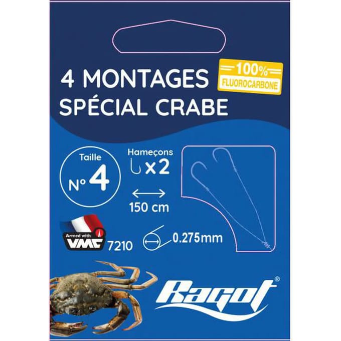 Krabbevestiging Ragot 1/0