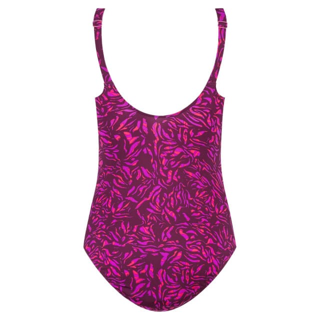 Ten Cate badpak soft cup wrapped coral reef voor Dames | Maat 38