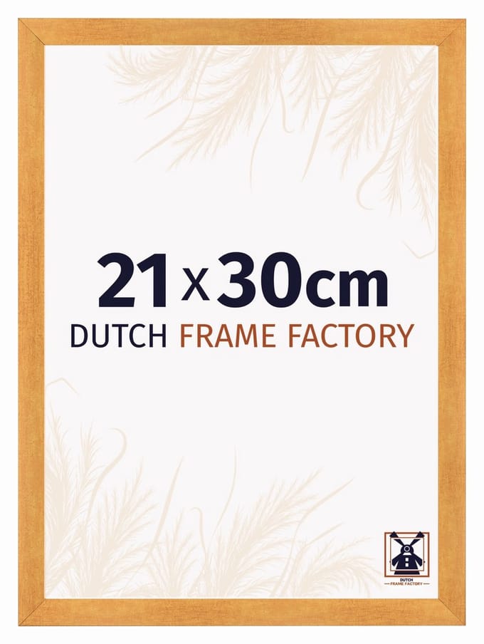 Fotolijst 21x30 cm - MDF - Oranje - Praag