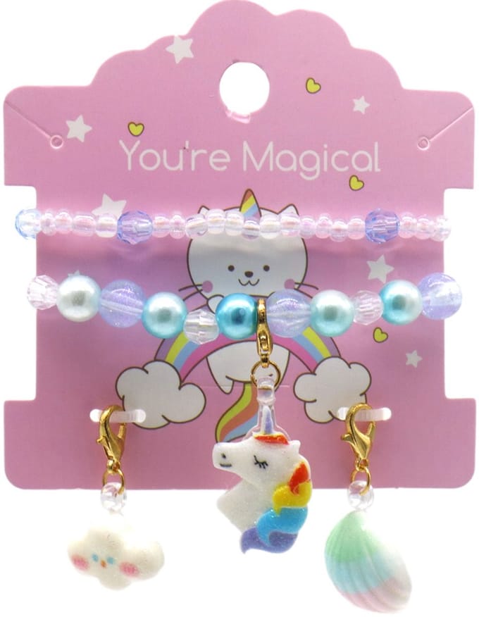 Unicorn Armbanden set voor Kinderen - Trendy Design