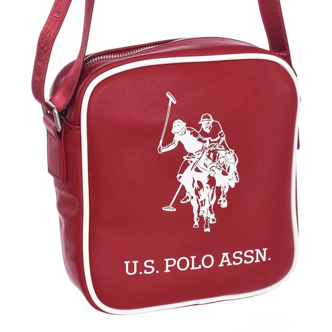 U.S. POLO ASSN. Schoudertas Morny Crossbody Bag Red Rood