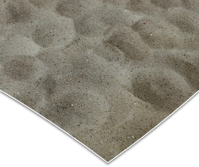 FLOORDIREKT Vloerbedekking - PVC vloeren 3D - Zand - 100 x 250 cm