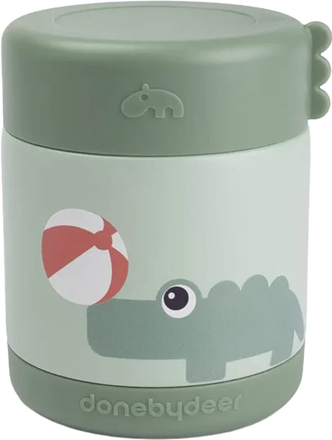 Done by Deer Thermos Voedselpot - Playground - Groen - 300 ml