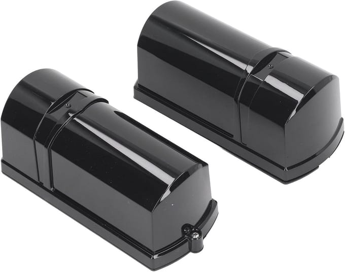 Infrarood Hekalarm - Actieve Sensor - Perimeter Beveiliging - 100m Bereik - IP65 - Zwart
