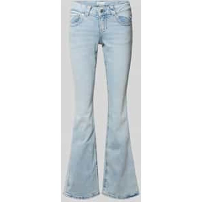 Low bootcut jeans met steekzakken model 'Y2k'