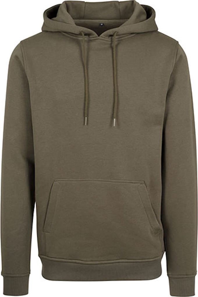 Unisex Heavy Hoodie met capuchon Olive - M