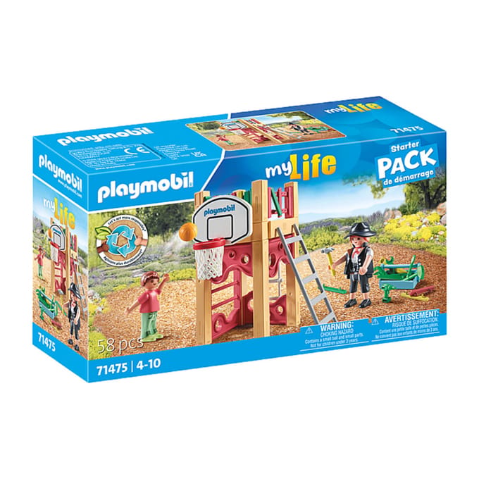 PLAYMOBIL Starter Pack Timmerman op weg naar klus - 71475
