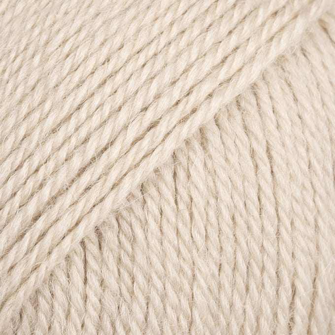 DROPS Flora Uni Colour - 31 zand - Wol Garen
