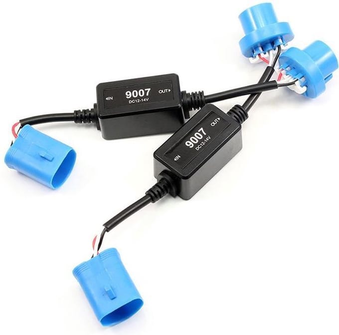 12Volt digitale decoders voor canbus 9007 ledlampen