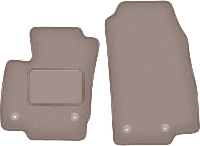 Beige voormatten voor: Ford B-MAX minivan (2012-2017)