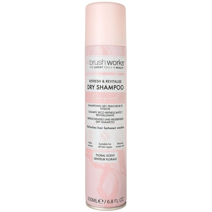brushworks Refresh &amp; Revitalise Dry Shampoo 50 ml