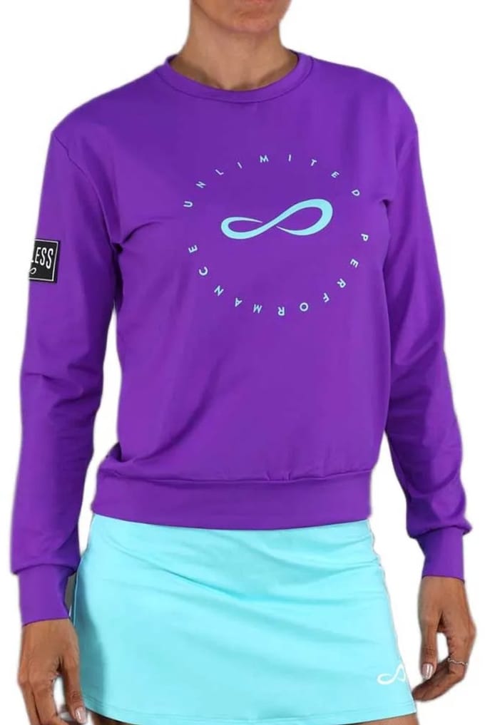 Endless Inner Tech Sweatshirt Paars S Vrouw
