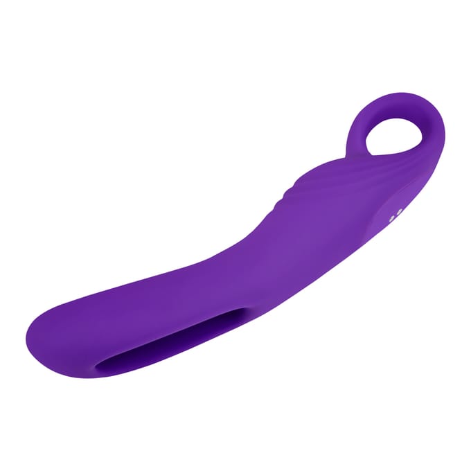 G-spot vibrator met klopfunctie, 18,5 cm
