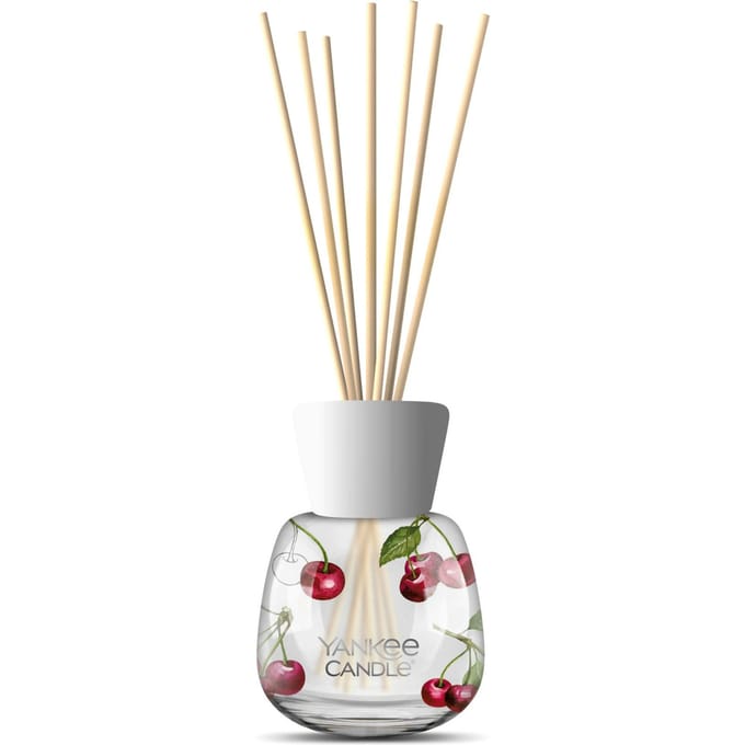 Yankee Candle - Black Cherry Geurstokjes 100ml - Huisparfum - Geurverspreider