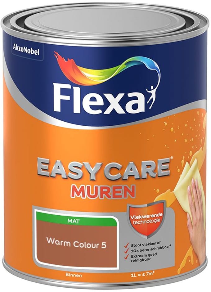 Flexa - Easycare Muren - Warm Colour 5 - Mengverf - 1 L