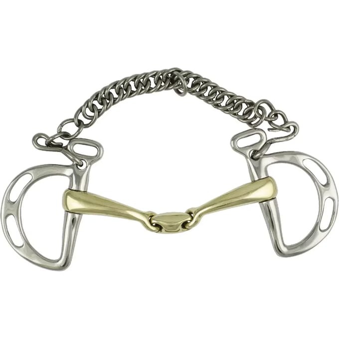 Dubbel bit voor paarden Umbria Equitazione Pro Bits