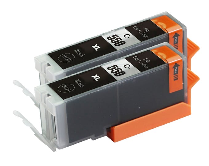 SecondLife - Duopack Canon PGI 550 Black