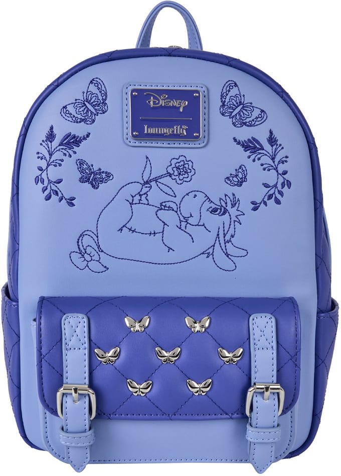 Loungefly - Disney Mini Rugzak Winnie The Pooh Eeyore Embroidered