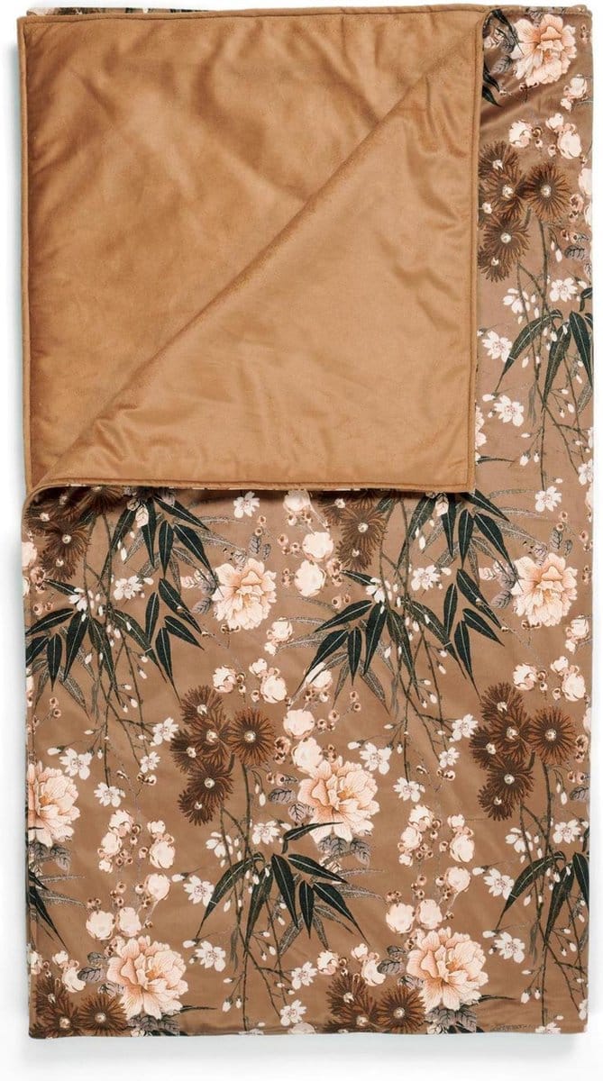 ESSENZA Charlize Sprei Cashew - 240x100 cm