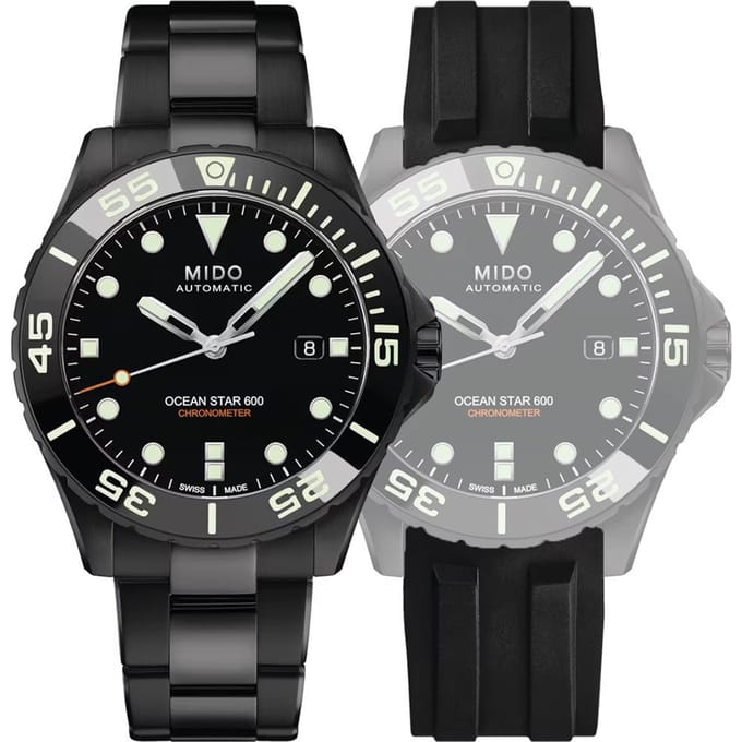 MIDO Ocean Star M0266083305100 Ocean Star 600 Chronometer Horloge