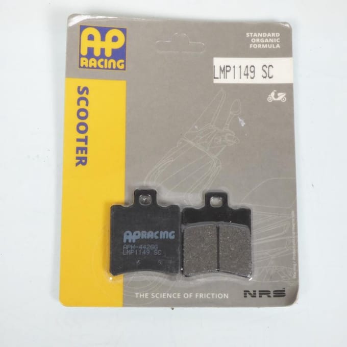 Plaquette de frein AP Racing pour Scooter Chinois 50 Scoot Neuf
