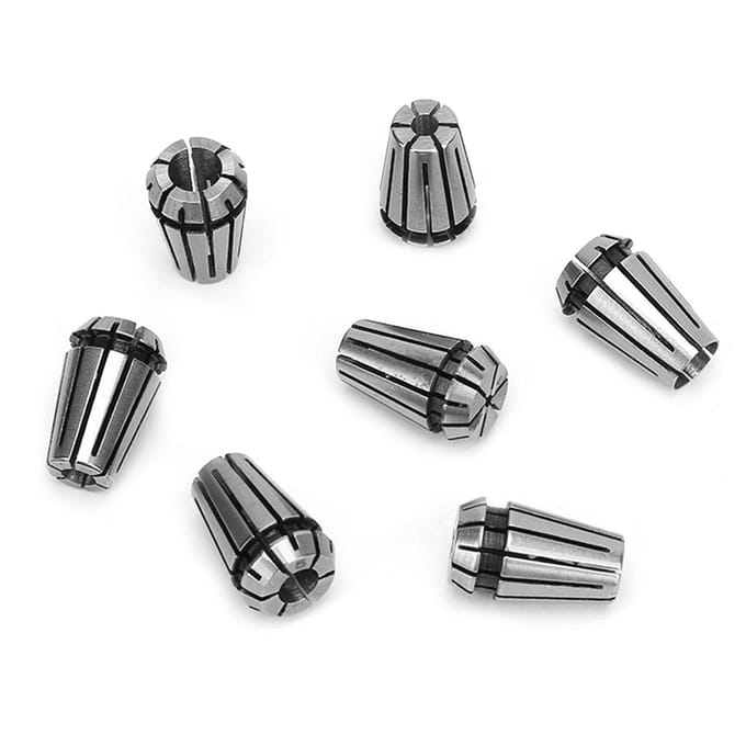 7PCS ER11 5mm Motorashouder Verlengstang ER11 1?7 mm veerringenset