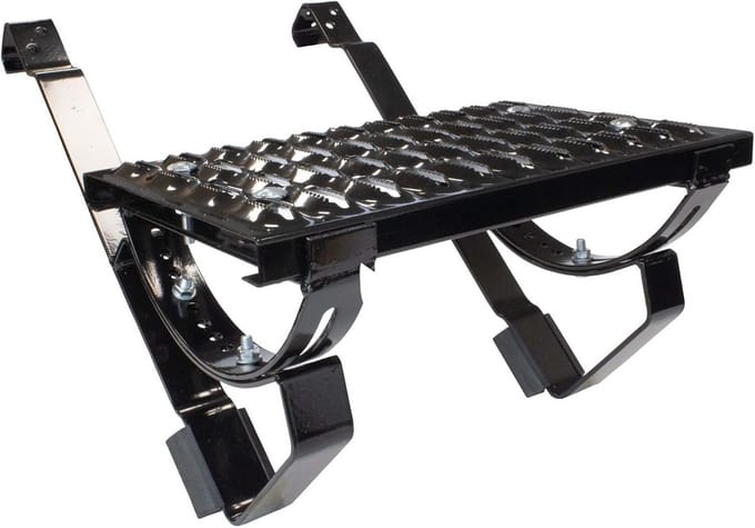 Looprooster Set 40cm Zwart voor Golfdakpannen - Veilig Daktoegang Schoorsteenveger