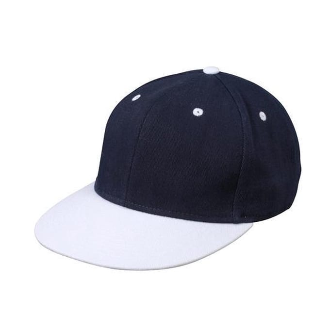 Gekleurde hiphop pet Wit/zwart