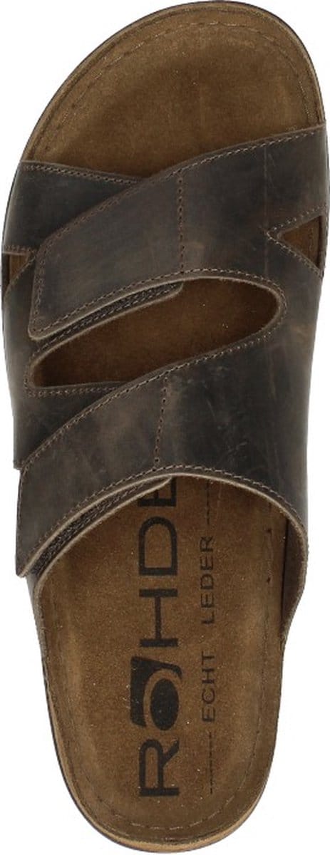 Rohde Slippers bruin - Maat 46
