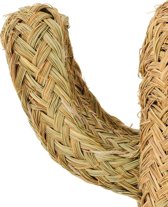 J-Line decoratie Cactus - riet - naturel - small