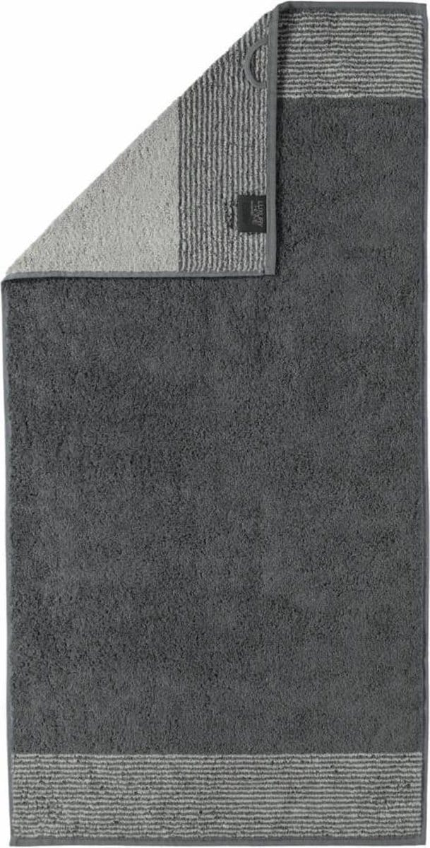 Caw Two-Tone Badhanddoek - Leisteen 80x150