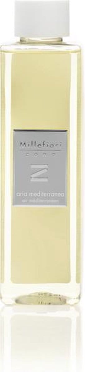 Millefiori Zona Navulling voor Geurstokjes 250 ml - Aria Mediterranea