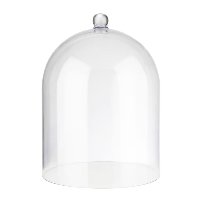 APS-Germany® Luxe Stolp - Taartstolp - Transparant - Gehard Kunststof - 30 x 30 x 40 cm