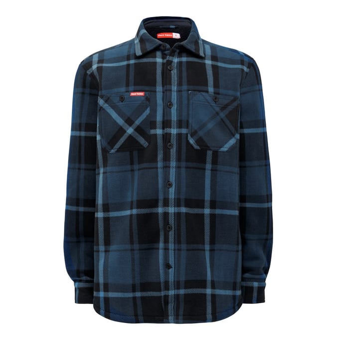 Hard Yakka SHERPA Heren Shirt Jacket Zwart