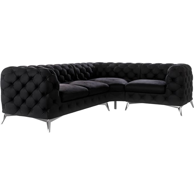 Hoekbank Nora rechts velvet | Ropez