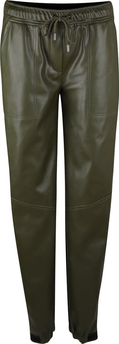 Princess goes Hollywood • groene leerlook broek • maat 36