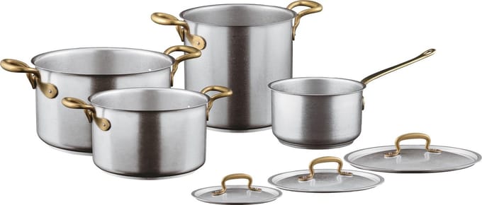 Pannenset 7-delig Vintage - Sambonet
